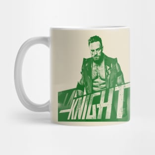 LA Knight // green solid style Mug